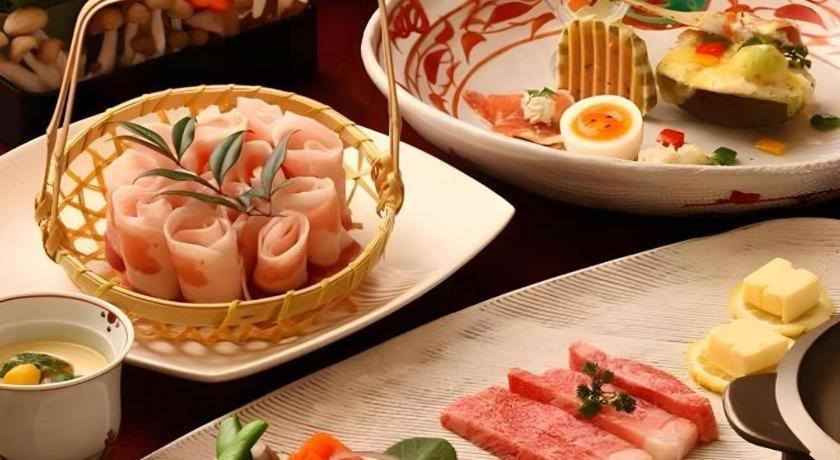 Hotel Myoken Tanaka Kaikan Kirishima Bagian luar foto